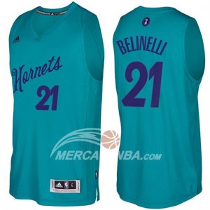 Maglie NBA Christmas 2016 Marco Belinelli Charlotte Hornets teal