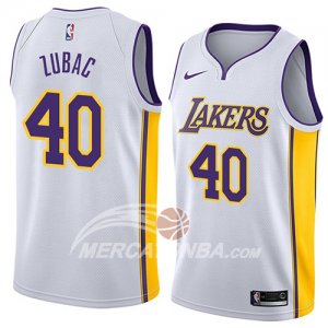 Maglie NBA Los Angeles Lakers Ivica Zubac Association 2018 Bianco