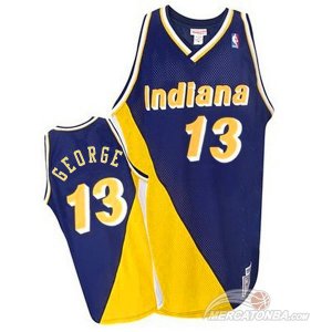 Maglie NBA George,Indiana Pacers Blu