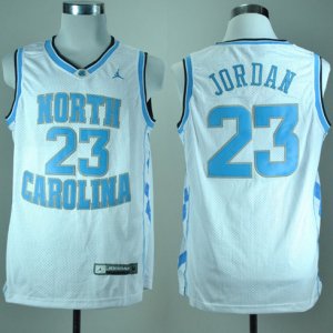 Maglie NBA NCAA Jordanh,North Carolina Bianco