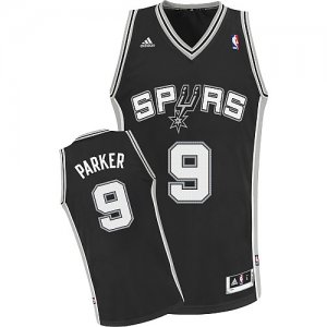 Maglie NBA Parker,San Antonio Spurs Nero