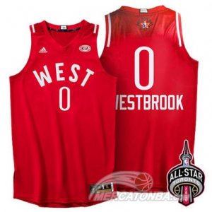Maglie NBA Westbrook,All Star 2016 Rosso