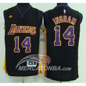 Maglie NBA Ingram,Los Angeles Lakers Nero
