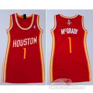 Maglie NBA Donna McGrady,Houston Rockets Rosso
