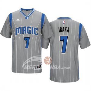 Maglie NBA Manga Corta Magic Serge Ibaka Gray