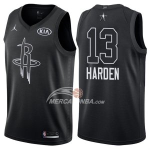 Maglie NBA James Harden All Star 2018 Houston Rockets Nero