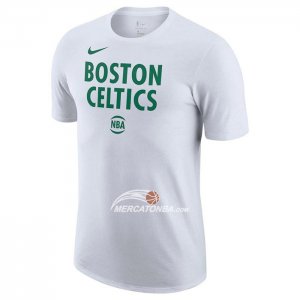 Maglia Manica Corta Boston Celtics Citta Bianco