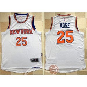 Maglie AU New York Knicks Bianco