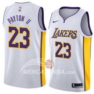 Maglie NBA Los Angeles Lakers Gary Payton Association 2018 Bianco