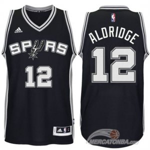 Maglie NBA Aldridge,San Antonio Spurs Nero