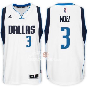 Maglie NBA Noel Dallas Mavericks Blanco