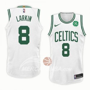Maglie NBA Boston Celtics Shane Larkin Association 2018 Bianco