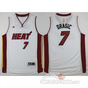 Maglie NBA Dragic,Miami Heats Bianco