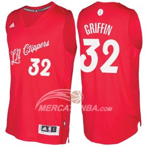 Maglie NBA Christmas 2016 Blake Griffin Los Angeles Clippers Rosso