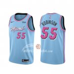 Maglia Miami Heat Duncan Robinson Citta Blu