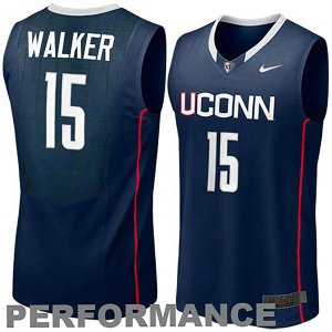 Maglie NBA NCAA Connecticut Walker Blu