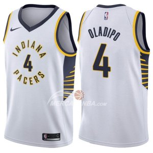 Maglie NBA Victor Oladipo Indiana Pacers Association 2017-18 Bianco