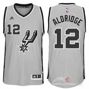 Maglie NBA Aldridge,San Antonio Spurs Grigio