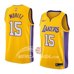 Maglie NBA Los Angeles Lakers Wagner Moritz Icon 2018 Giallo