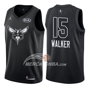 Maglie NBA All Star 2018 Charlotte Hornets Kemba Walker Nero