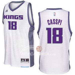 Maglie NBA Casspi Sacramento Kings Blanco
