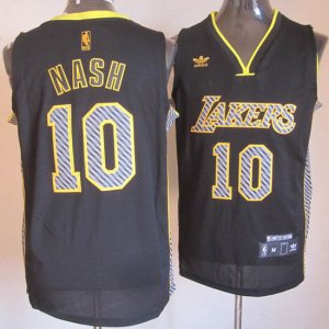 Maglie NBA Relampago Nash Nero