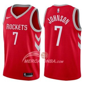Maglie NBA Houston Rockets Joe Johnson Icon 2017-18 Rosso