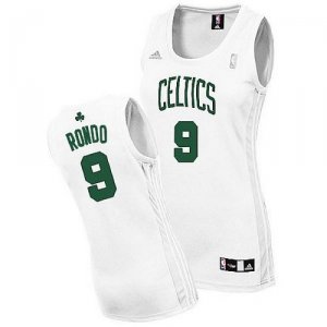 Maglie NBA Donna Rondo,Boston Celtics Bianco