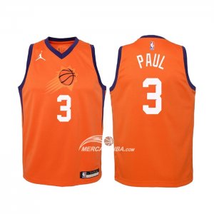 Maglia Bambino Phoenix Suns Chris Paul Statement 2020-21 Arancione