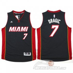 Maglie NBA Dragic,Miami Heats Nero