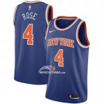 Maglia New York Knicks Derrick Rose Icon 2020-21 Blu