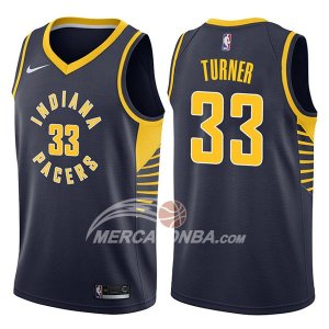 Maglie NBA Indiana Pacers Myles Turner Icon 2017-18 Blu
