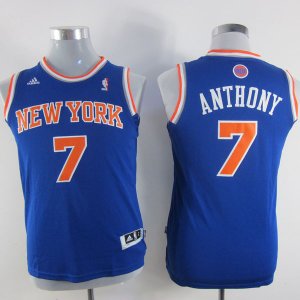 Maglie NBA Bambini Anthony,New York Knicks Blu