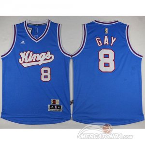 Maglie NBA Gay 15-16,Sacramento Kings Blu