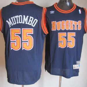 Maglie NBA Mutombo,Denver Nuggets Blu