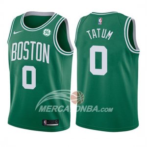 Maglie NBA Bambino Celtics Jayson Tatum Icon 2017-18 Verde