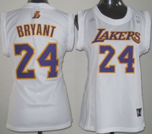 Maglie NBA Donna Bryant,Los Angeles Lakers Bianco