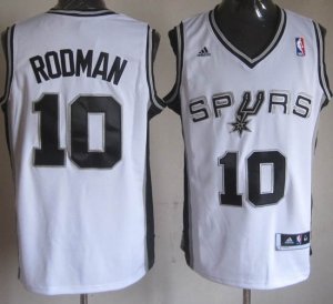 Maglie NBA Rodman,San Antonio Spurs Bianco