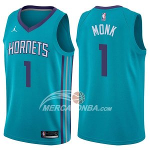 Maglie NBA Charlotte Hornets Malik Monk Icon 2017-18 Verde