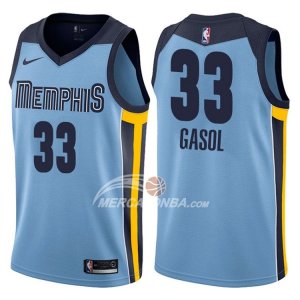 Maglie NBA Marc Gasol Memphis Grizzlies Statement 2017-18 Blu