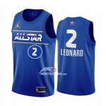 Maglia All Star 2021 Los Angeles Clippers Kawhi Leonard Blu