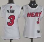 Maglia NBA Donna Wade,Miami Heats Bianco