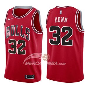 Maglie NBA Chicago Bulls Kris Dunn Icon 2017-18 Rosso