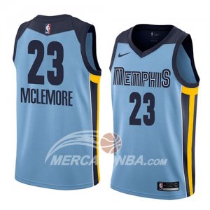 Maglie NBA Memphis Grizzlies Ben Mclemore Statement 2018 Blu
