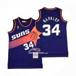 Maglia Phoenix Suns Charles Barkley NO 34 Mitchell & Ness 1992-93 Viola