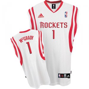 Maglie NBA McGrady,Houston Rockets Bianco