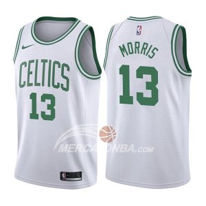 Maglie NBA Boston Celtics Marcus Morris Association 2017-18 Bianco