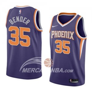 Maglie NBA Phoenix Suns Dragan Bender Icon 2018 Blu