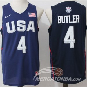 Maglie NBA Twelve USA Dream Team Butler Blu