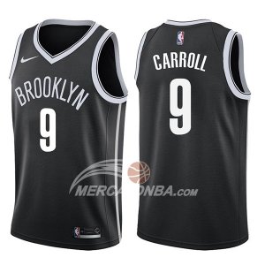 Maglie NBA Brooklyn Nets Demarre Carroll Icon 2017-18 Nero